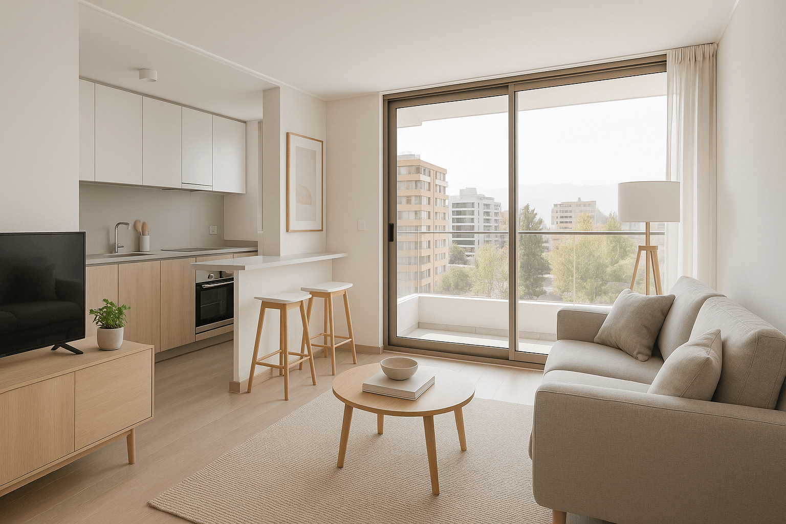 Departamento moderno - Inmobiliaria Alba