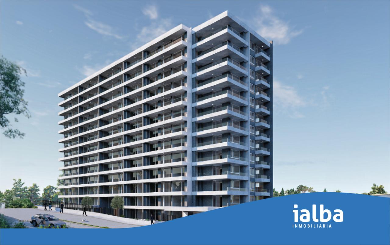 Familia en departamento moderno - Inmobiliaria Alba